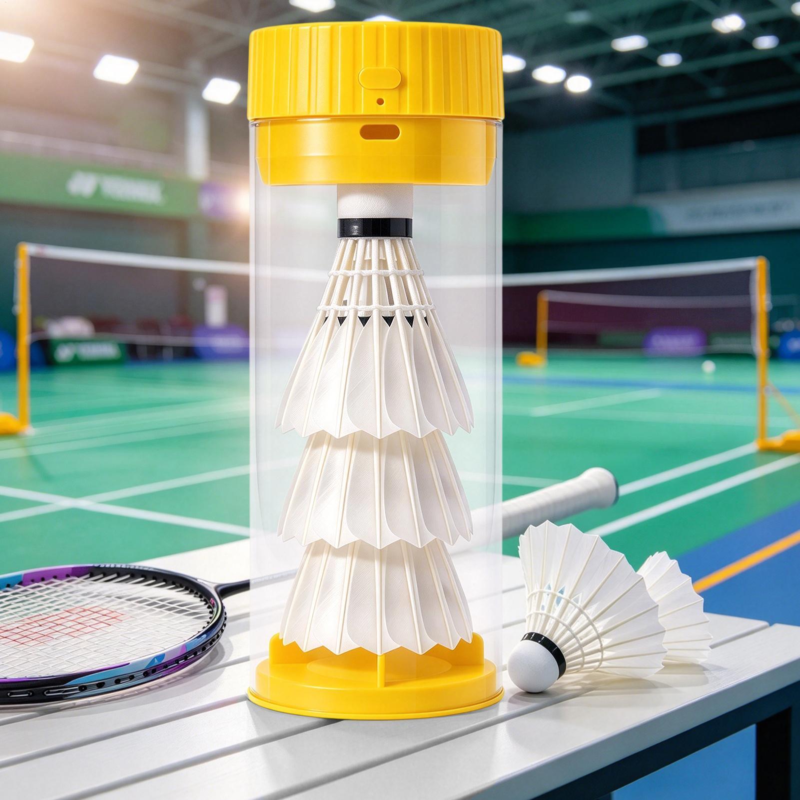 Badminton Shuttlecock - Umidificador portátil recarregável tipo C para