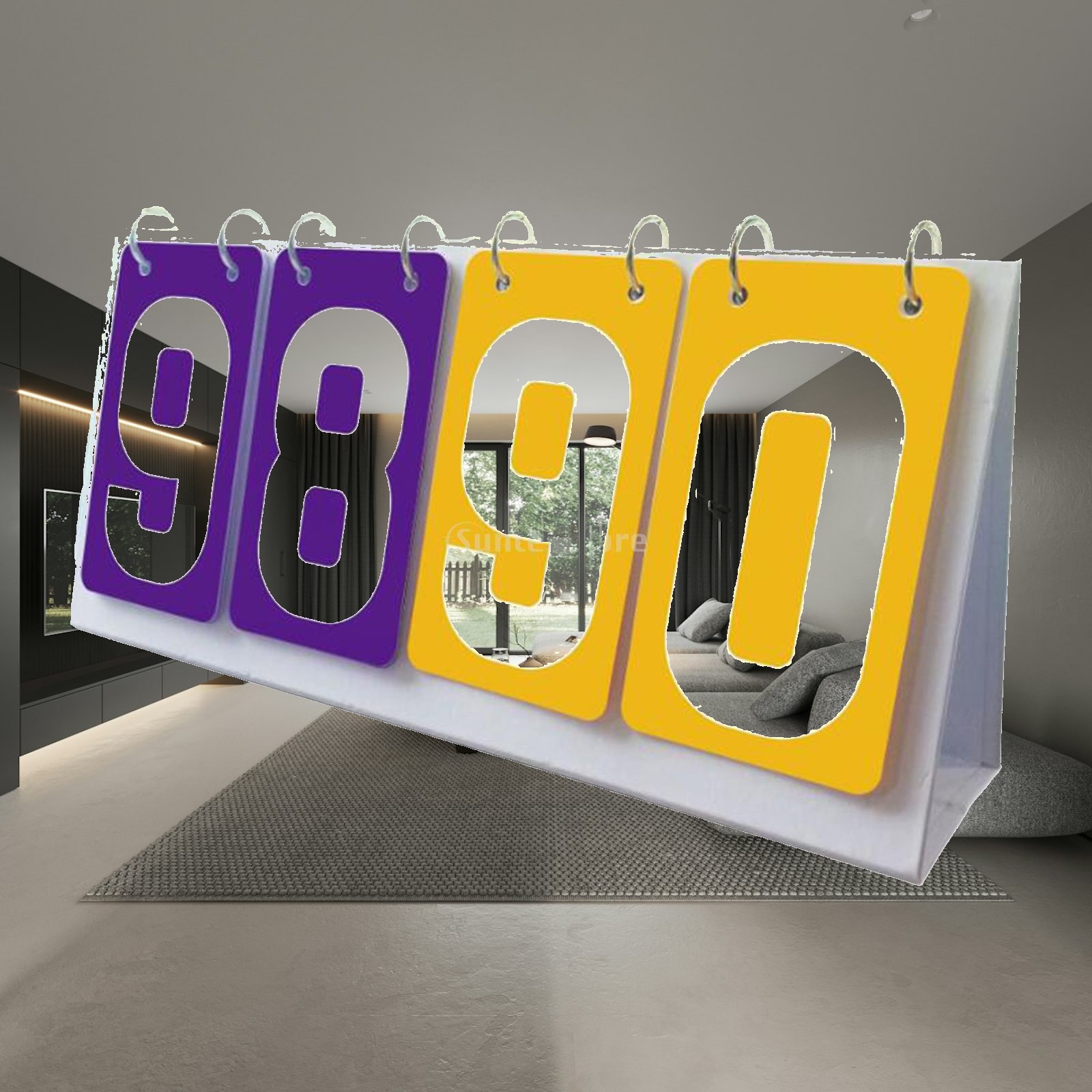 Scoreboard Digital - Placar portátil de 4 dígitos para