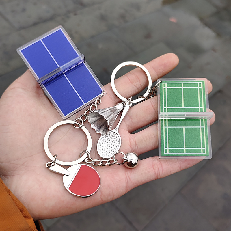 Novo chaveiro de acrílico em m - Badminton Bag avaliação e preço