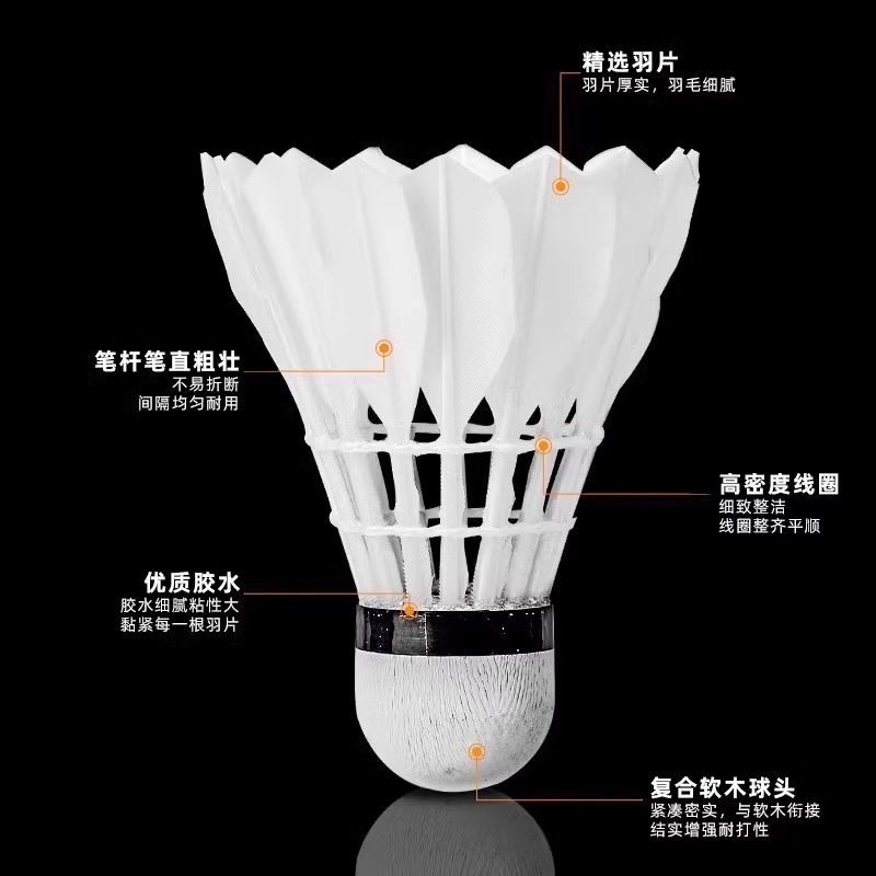 Peteca de Badminton Lion de Pe - Feather Shuttlecock avaliação e preço