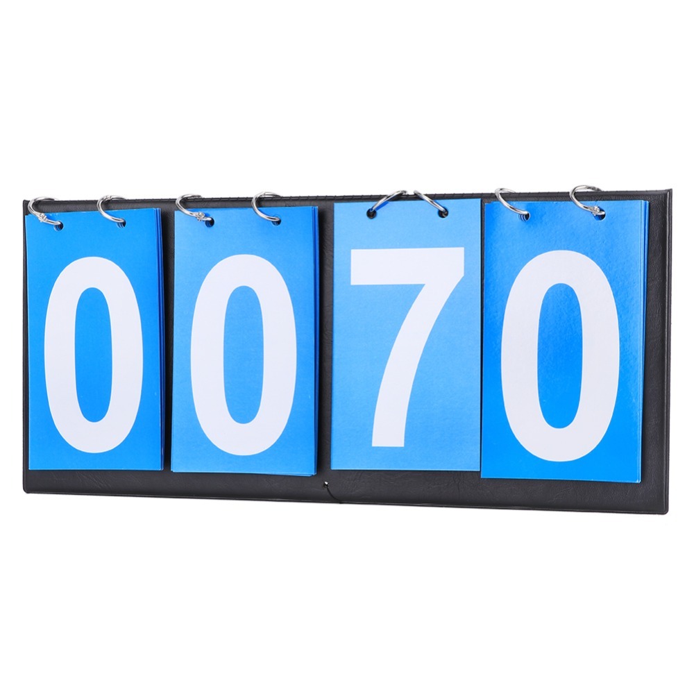 Placar portátil azul com 4 díg - Scoreboard Digital avaliação e preço