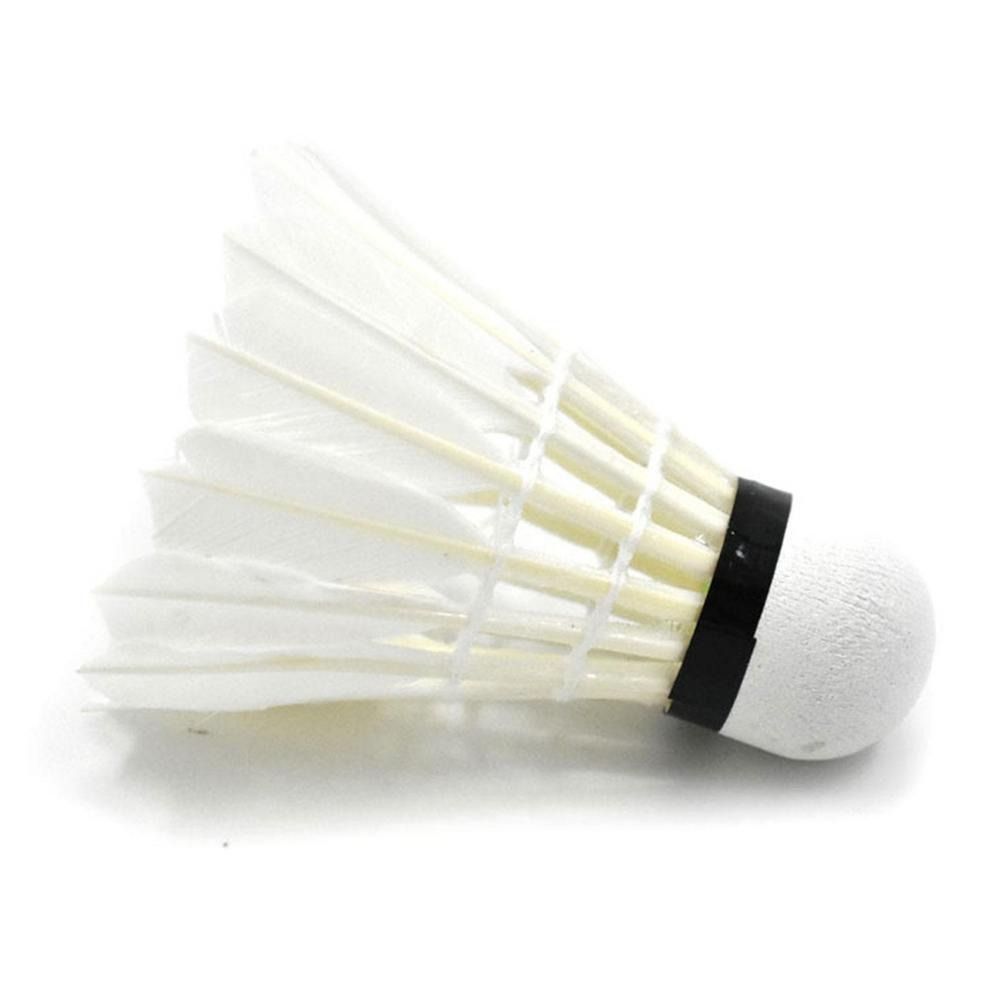 3/6/12 pçs peteca de badminton - Feather Shuttlecock avaliação e preço
